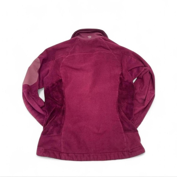 Women's Mountain Hardwear Fleece Jacket Lightweight Coat Fuzzy Purple Size Small - Picture 2 of 3